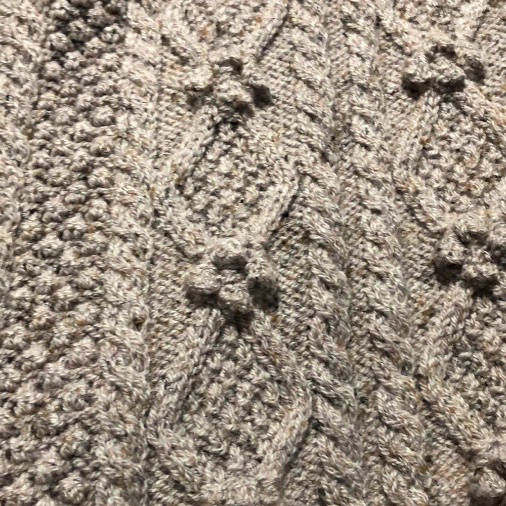 Knit/Crocheted Open Sweater Cardigan - Picture 14 of 14
